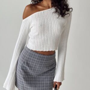 Princess Polly Asymmetrical Off The Shoulder Top